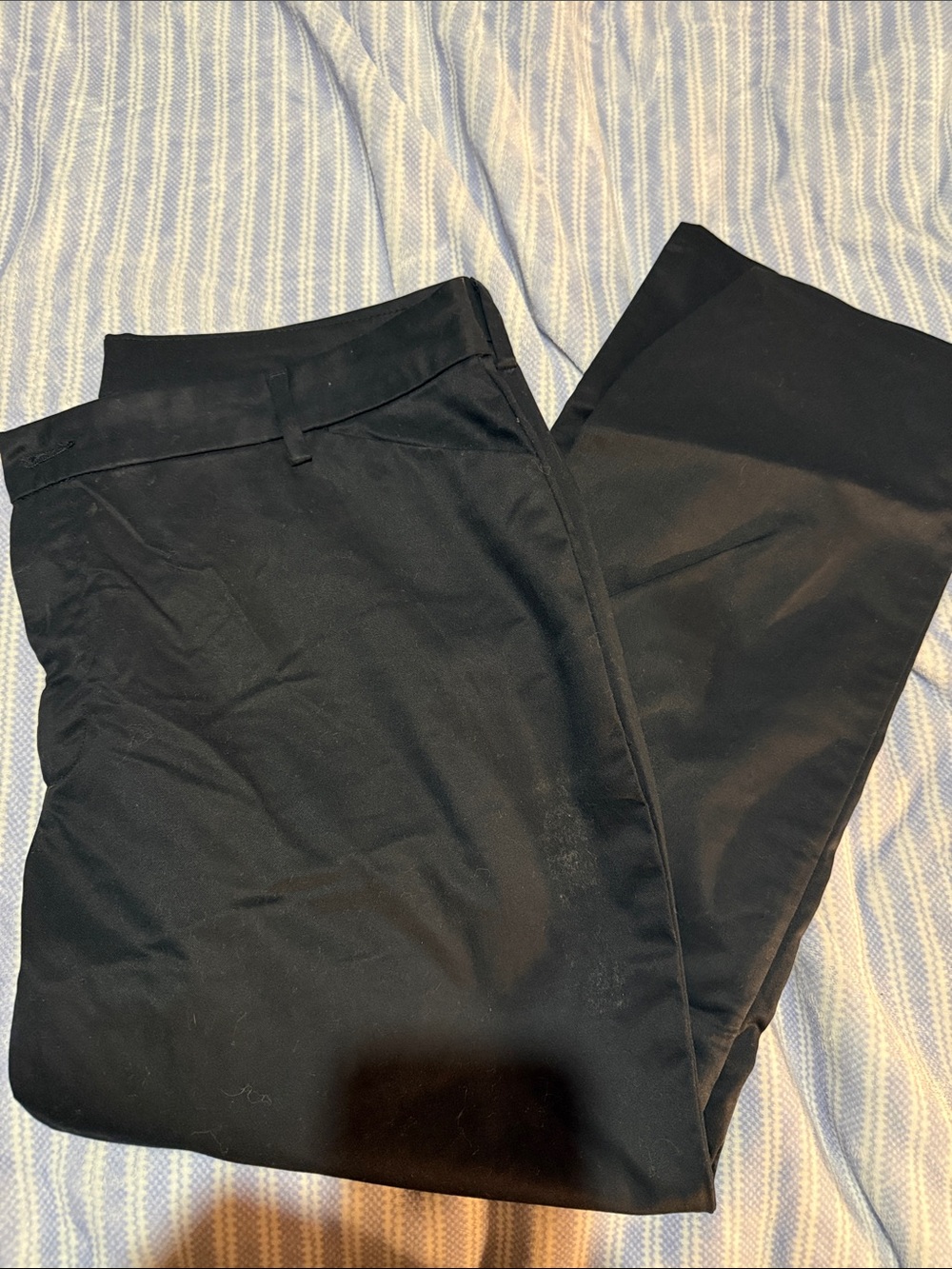 Lee Women's Black Straight-Leg Trousers